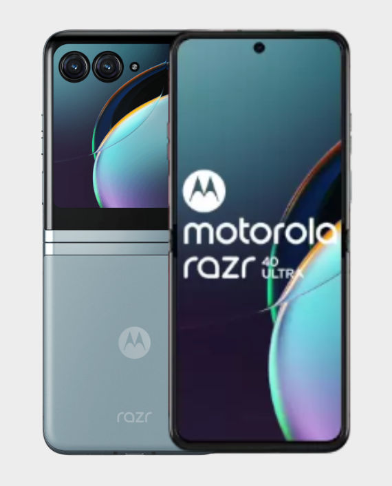 Buy Motorola Razr 40 Ultra (8GB 256GB - Glacier Blue) in Qatar