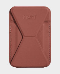 Moft Snap-On Phone Stand & Wallet MOVAS | MagSafe (Seinna Brown) in Qatar