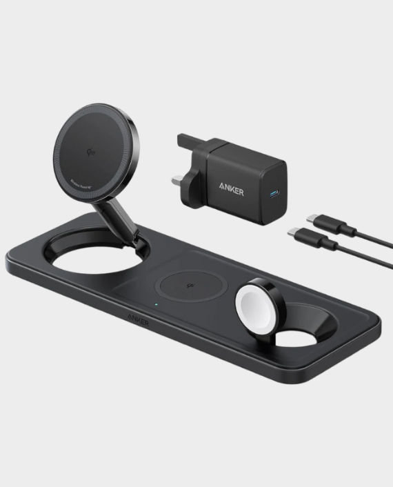 Buy Anker MagGo 3-in-1 Wireless Charging Station 15W Fast