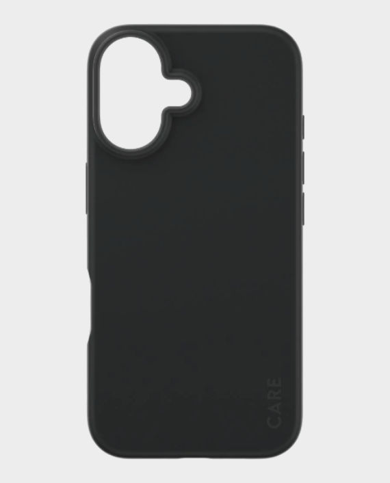 CARE by PanzerGlass Fashionable MagSafe Case for Apple iPhone 16 - Black