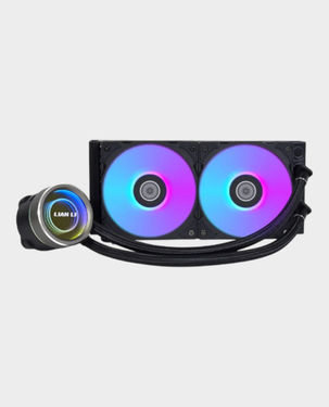 Lian Li Galahad II Trinity Series 240mm RGB Liquid CPU Cooler | 240mm Radiator | 2 x SL-Infinity 120mm RGB Fans | Asetek 8th Gen Pump | 360° Infinity Mirror Design | L-Connect 3 Control - Black
