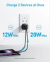 Anker 323 Mobile Charger |  33W | PD | USB-C to USB-C  | B2331K11- Black