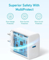 Anker 20W Mobile Charger with USB-C to USB-C Cable | 20W | Power Delivery Fast Charging | USB-C | B2347K21 - White