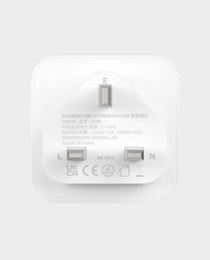 Momax Charge Cube IoT Power Plug  - White