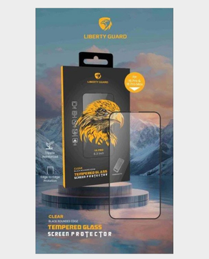 Liberty Guard 3rd Gen 2.5D Full Cover Glass for iPhone 16 Pro in Qatar