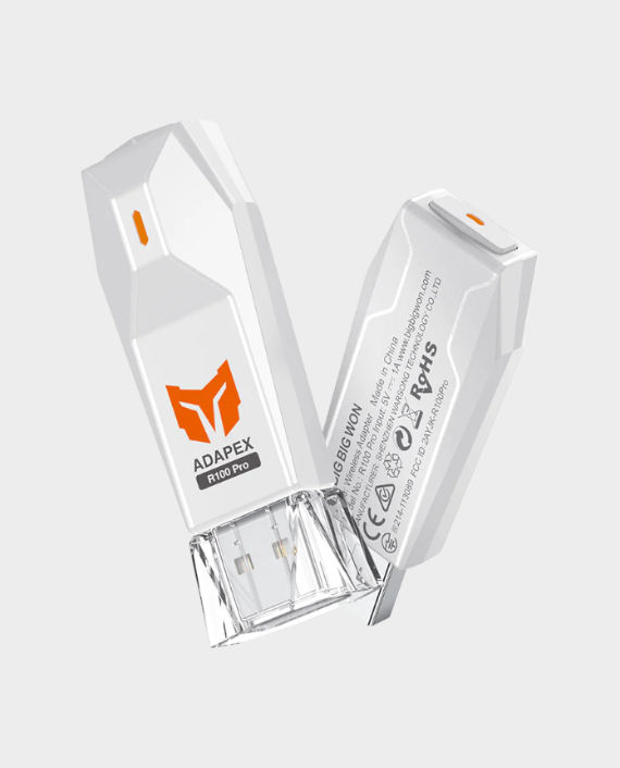 Buy BIGBIG WON ADAPEX R100 Pro USB Wireless Adapter (White) in Qatar ...