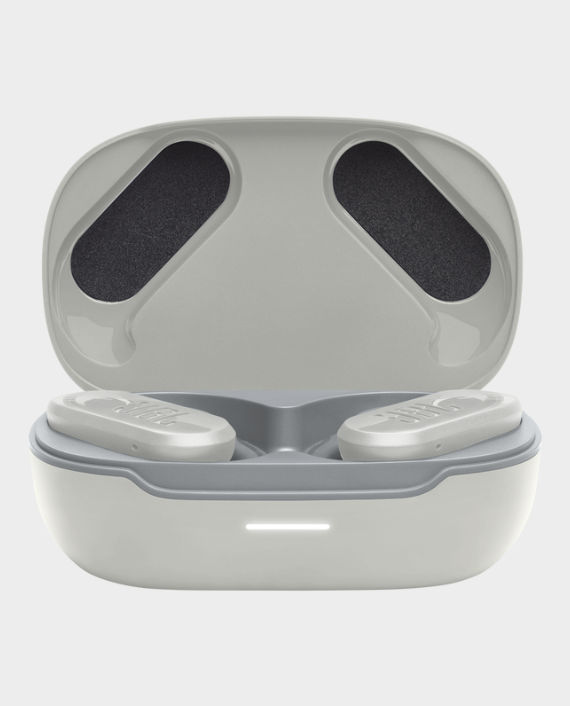 JBL Endurance Peak 3 True Wireless Earbuds | 10mm Driver | Bluetooth 5.2 | IP68 Waterproof | 50-Hour Battery - White