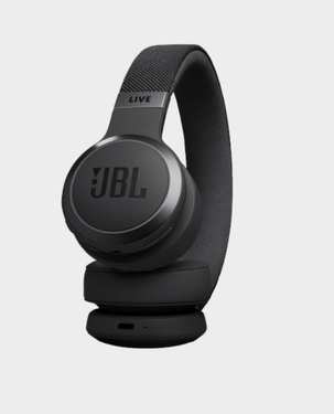 JBL Live 670NC Wireless Over-Ear Headphones | Bluetooth 5.3 | ANC | Foldable - Black
