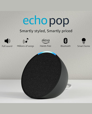 Amazon Echo Pop - Charcoal