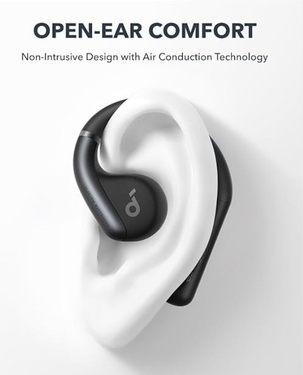 Anker Soundcore Aerofit Superior Comfort Open-Ear Earbuds - Black