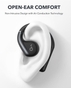 Anker Soundcore Aerofit Superior Comfort Open-Ear Earbuds - Black
