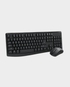 Rapoo X1800PRO Multi-Mode Wireless Keyboard | Laser carved keycap | High resolution 1000 DPI sensor Mouse - Black