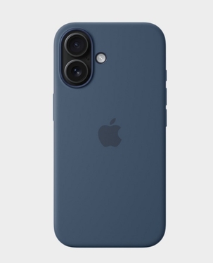 Apple Silicone Case with MagSafe for Apple iPhone 16 | MYY23 - Denim