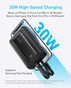 Anker Zolo Powerbank 20000 MAh 30 W Power Bank Portable Charger with Built-In USB C Cable | A1681H31 - White