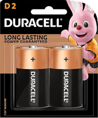 Duracell D-type Alkaline Batteries (Pack of 2) in Qatar