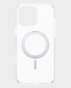 CARE by PanzerGlass Feature Kickstand and MagSafe Transparent Case for iPhone 16 Pro (Silver) in Qatar