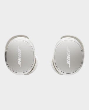 Bose QuietComfort True Wireless Earbuds | Bluetooth | ANC | Up to 8.5 Hours of Play Time | IPX4 Water Resistant - White Smoke