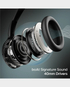 Boat Rockerz 551 Over Ear Bluetooth Headphones | Bluetooth | 35 dB ANC | Up to 100 Hours of Play Time | Adaptive HeadBand - Stellar Black