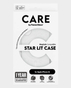 CARE by PanzerGlass Flagship Star Lit W. White MagSafe Case for Apple iPhone 16 - Transparent