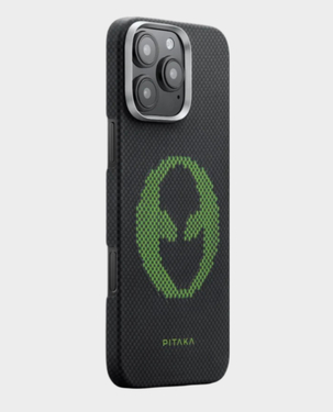 Pitaka MagEZ Aries Tactile Woven Case for Apple iPhone 16 Pro - Alien