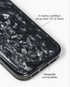 Ideal of Sweden MagSafe Pearlized Case for Apple iPhone 16 - Black