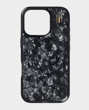 Ideal of Sweden MagSafe Pearlized Case for iPhone 16 Pro (Black) in Qatar
