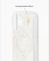 Ideal of Sweden MagSafe Pearlized Case for Apple iPhone 16 - White