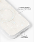 Ideal of Sweden MagSafe Pearlized Case for Apple iPhone 16 Pro - White