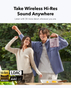 Anker Soundcore Motion X500 Portable Bluetooth Speaker | 50W Sound | Up to 12 Hours Playtime | IPX7 | AUX-in | A3131051 - Pink