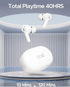 Boat Airdopes 71 TWS | 40 Hours of Playback | IPX4 | 50ms Low Latency Gaming - Frost White