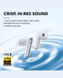 Anker Soundcore Liberty 4 NC True Wireless Earbuds | Adaptive ANC | IPX4 Water Resistant | Bluetooth 5.3 | A3947H21- White