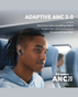 Anker Soundcore Liberty 4 NC True Wireless Earbuds | Adaptive ANC | IPX4 Water Resistant | Bluetooth 5.3 | A3947H31 - Navy Blue