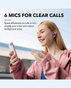 Anker Soundcore Liberty 4 NC True Wireless Earbuds | Adaptive ANC | IPX4 Water Resistant | Bluetooth 5.3 | A3947H31 - Navy Blue