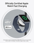 [VP]Anker MagGo 3 In 1 Wireless Charging Stand | 15W Ultra-Fast Charging | MagSafe compatibility |QI2 Certified | B25M3V11 - Black