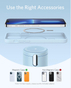 Anker 623 Magnetic Wireless Charger (MagGo) B2568231– Blue