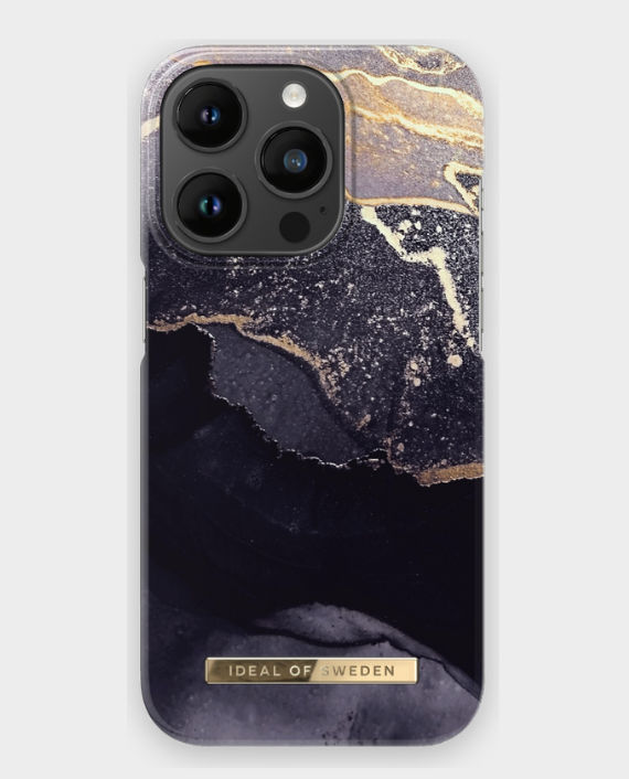 Ideal of Sweden Fashion Case for Apple iPhone 14 Pro | MagSafe - Golden Twilight Marble