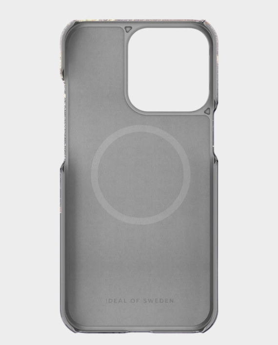 Ideal of Sweden Fashion Case  Case Apple iPhone 14 Pro | MagSafe - Golden Twilight Marble