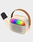 LENYES S227 Wireless Karaoke Speaker Five Fun Microphone Voice Changes (5W) in Qatar
