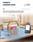 LENYES S227 Wireless Karaoke Speaker Five Fun Microphone Voice Changes | 5W | Bluetooth 5.3 - Beige