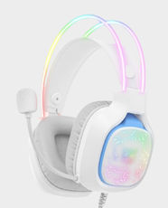 Onikuma X22 RGB Wired Gaming Headset | USB 3.5mm | RGB Lighting | 50mm Driver | Noise-Canceling Mic - Black