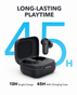Anker Soundcore R50i NC | Wireless Earbuds | Strong 42dB Adaptive Noise Cancelling | IP54 | 45H Playtime - Black