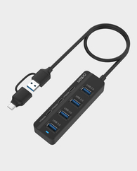 Onten UCA2306 7-In-2 USB-C/USB 3.0 to 7-Port Hub in Qatar