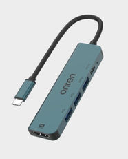 Onten UC907 5-In-1 USB-C to Multifunctional Docking Station in Qatar
