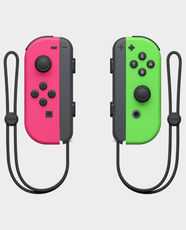 Nintendo Neon Green & Neon Pink Joy Con (L)/(R) Controller in Qatar