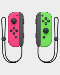 Nintendo Neon Green & Neon Pink Joy Con (L)/(R) Controller in Qatar