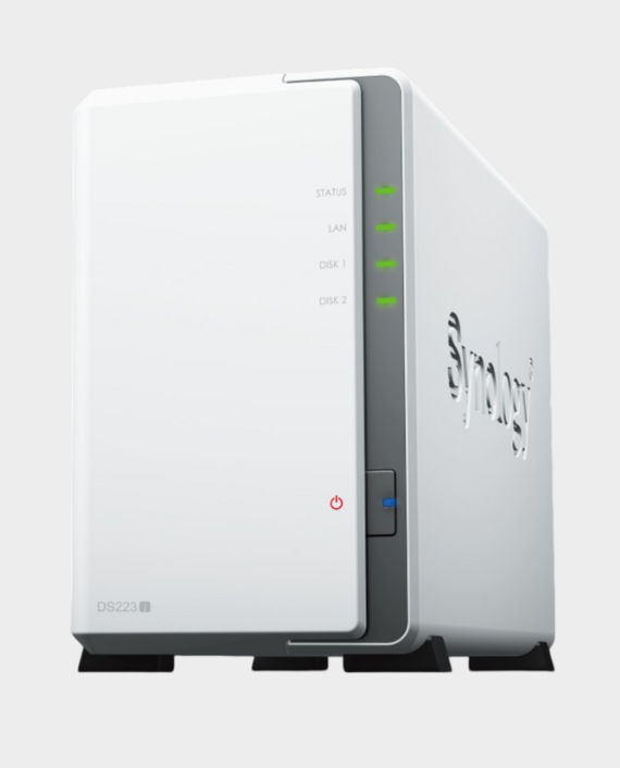 Buy Synology DiskStation Network Attached Storage Drive | DS223J (White ...