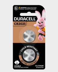 Duracell CR2025 Lithium Coin Battery | 3V (Pack of 2) in Qatar
