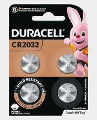 Duracell Specialty CR2032 Lithium Coin Battery | 3V (Pack of 4) in Qatar