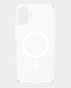 CARE by PanzerGlass Flagship Star Lit W. White MagSafe Case for Apple iPhone 16 - Transparent