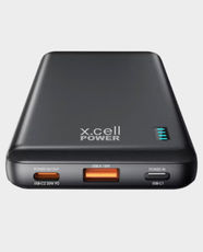 X.Cell Fast Charging 10000mAh PD Power Bank | 20W | MicroUSB | Type-C | XL-PC-10200PD - Black